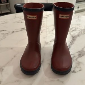 Hunter Shoes | Authentic Original Kid's Gloss  Rubber Rain Boots Toddler